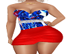 AMERICAN RED DRESS