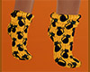 Black Cat Socks Short F
