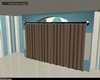 Animated Beige Curtain