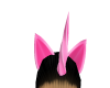 pink uni horn & ears kid