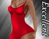 Sexy Red Silk Dress
