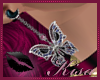 Crimson ButterFly Earrin