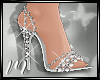 *M* Crystal Heels/Silver