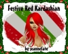 Festive Red Kardashian