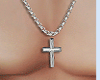 collier ave une croix