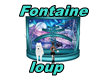 Fontaine loup