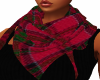 Red Tartan Neck Scarf