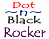 (IZ) Dot n Black Rocker