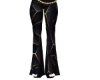 FL🦊Black gold pants