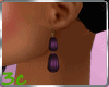 [3c] Purple Earrings