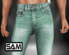 Green Tight Jeans K1-2
