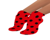 LadyBug Socks