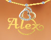 Alex Heart Necklace (F)