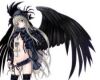 Goth Anime Winged Babe