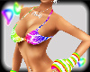 *!*Rainbow Bikini top(m)