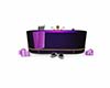 couples bath tub purple