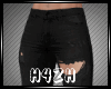 Hz-Black Rip Jeans