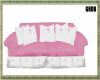GHDB Pink/Wht Sofa