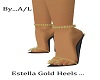 A/L Estella Gold Heels