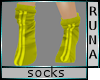 °R° Yellow Socks