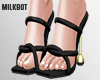 Chloe Black Sandals