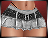 LS~Grey Denim Skirt