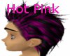 Hot pink hair
