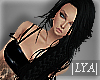 |LYA|Leather black hair