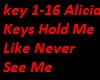 Alicia Keys Hold Me