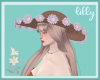flower hat