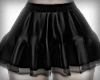 black silk skirt