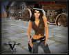 Brn Leather vest