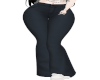 Black flare jeans