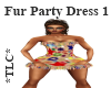 *TLC* Fur Party Dress 1
