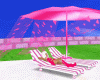 Pink Beach umbrellaSet