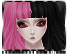 .Doll Hair - Pink/Black.