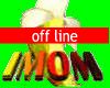 Off Line status sticker