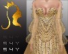 Baby Gold Gown