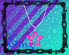 [Emz]Star Necklace Pink