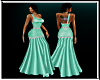 Aqua Bridesmaid dress PF
