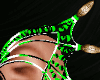 Green Elf Earrings