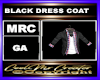 BLACK DRESS COAT