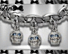 Punk Skulls Necklace