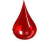 Blood drop fall