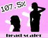 Ɇ Head Resizer 107.5%