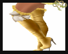 Gold Festive Bow Boots