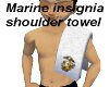 Marine shoulder towel