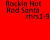 Rockin Hot Rod Santa