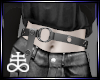 Grey waist belt