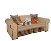 Country Burlap 2seater